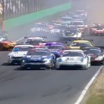 Huge Monza pile-up as 12 cars crash in 'absolute mayhem'