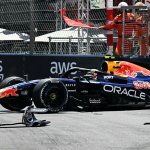 F1 LIVE as Red Bull star crashes and Lando Norris and Charles Leclerc punished