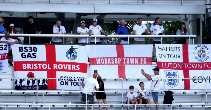 England vs Costa Rica LIVE - Kick-off time changed as fans told to find shelter