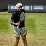 Nick Kyrgios clashes with umpire ahead of Wimbledon and demands 'courtesy'