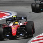 F1 LIVE: Lewis Hamilton chasing victory at Barcelona GP as Russell battle looms
