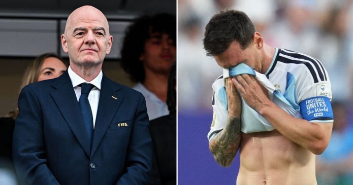 World Cup LIVE - Furious team complain to FIFA as presenter quits job over Messi