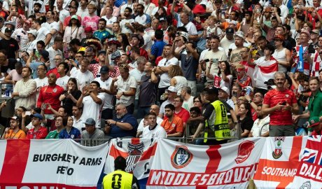 World Cup LIVE: Angry fans stage protest as England flag banned from stadium