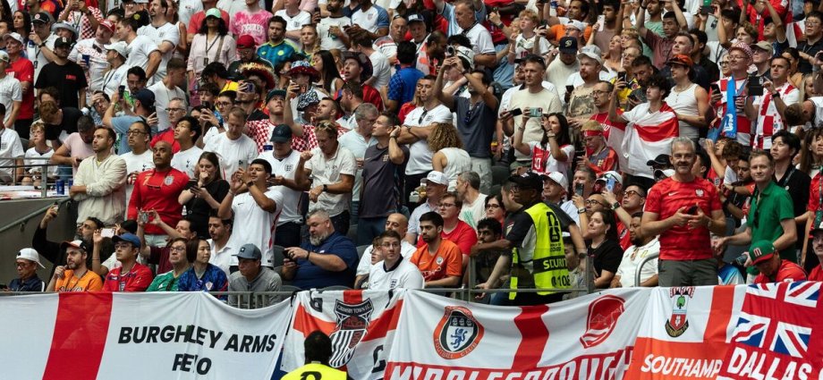 World Cup LIVE: Angry fans stage protest as England flag banned from stadium