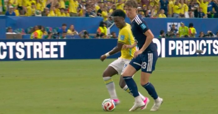 Scotland 'lucky' as BBC duo clash over Brazil goal disallowed by VAR
