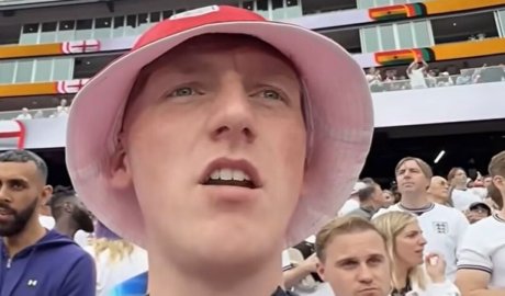 Angry Ginge fumes after demanding fan is kicked out of England World Cup match