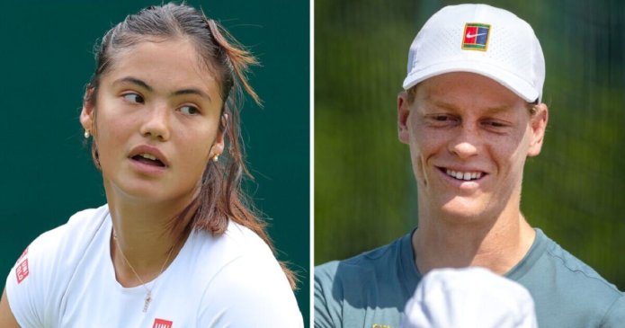 Wimbledon latest with Raducanu on court after scare as Sinner has tests