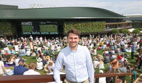 I was at Wimbledon on the first day - what you don't see on BBC's TV coverage