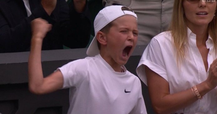 Novak Djokovic's son steals the show and leaves John McEnroe gobsmacked
