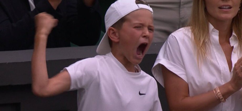 Novak Djokovic's son steals the show and leaves John McEnroe gobsmacked
