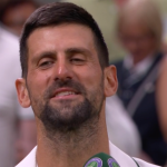 Novak Djokovic stops Wimbledon speech as Rory McIlroy put on the spot