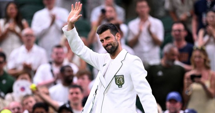 Novak Djokovic halts Wimbledon interview as Grand Slam champion cries