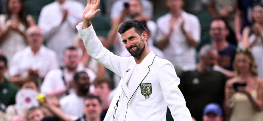 Novak Djokovic halts Wimbledon interview as Grand Slam champion cries
