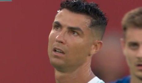 Cristiano Ronaldo reaction to Portugal sub says it all - 'Look at his face'