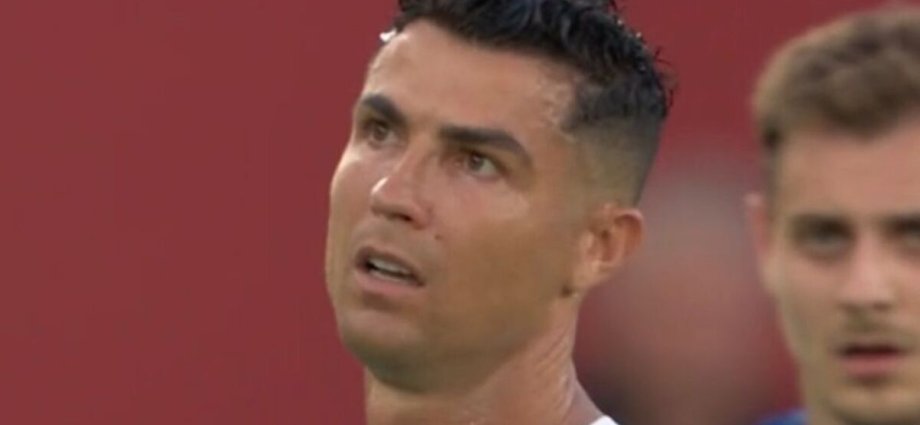 Cristiano Ronaldo reaction to Portugal sub says it all - 'Look at his face'