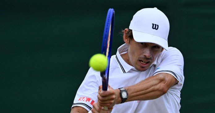 BBC go in on Wimbledon star as Alex de Minaur's match brought to a stop
