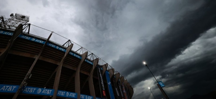 Fears England's World Cup clash with Mexico could still change due to storm