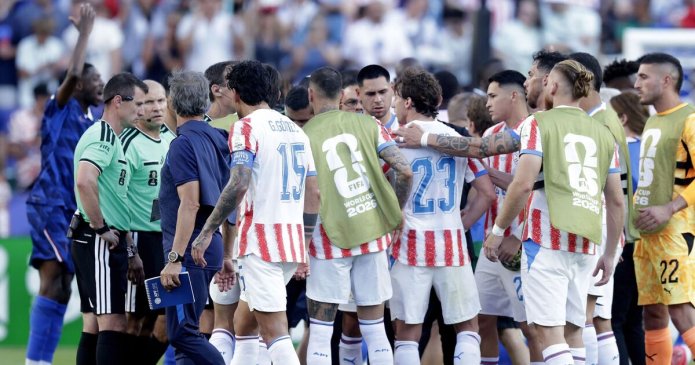 Paraguay branded 'disgraceful' after controversy in France World Cup clash