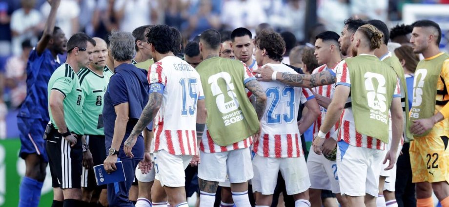 Paraguay branded 'disgraceful' after controversy in France World Cup clash