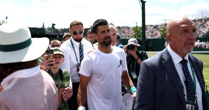 Novak Djokovic penalised as Wimbledon star disqualified for outburst