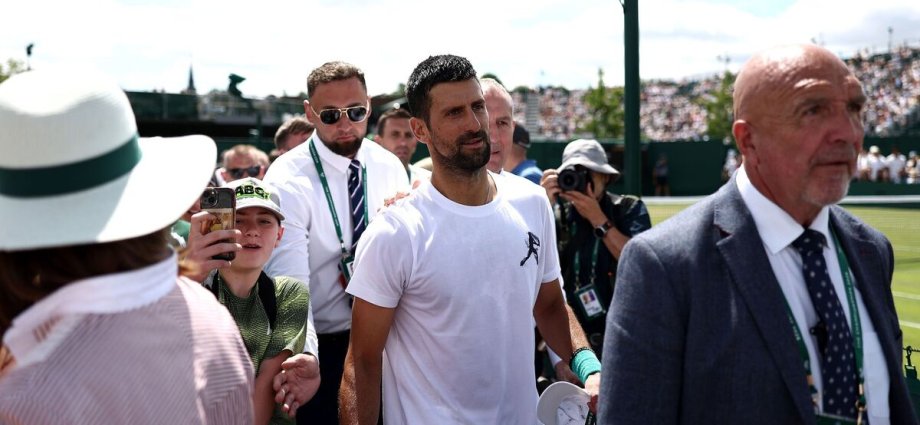 Novak Djokovic penalised as Wimbledon star disqualified for outburst