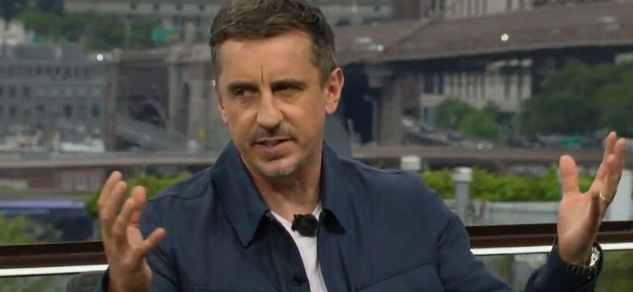 Neville’s Donald Trump comment sets ITV pundits off after Lionel Messi moment