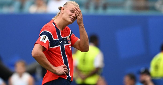 England saved by VAR as new World Cup rule used after Erling Haaland foul