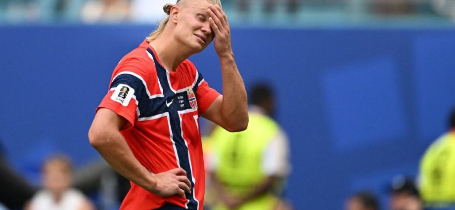 England saved by VAR as new World Cup rule used after Erling Haaland foul