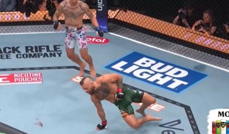 Conor McGregor booed after horror injury ends comeback fight in just 69 seconds