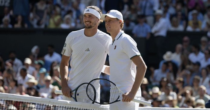 Wimbledon prize money: How much Sinner gets for beating Zverev