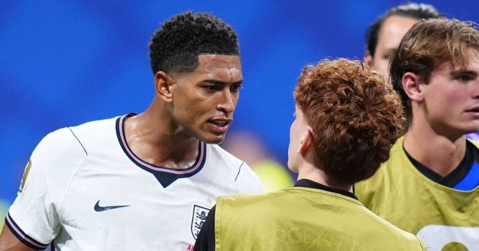 New Jude Bellingham video shines light on England star's furious 'slap'