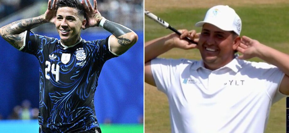 Argentine golfer cruelly mocks England at The Open with Fernandez celebration