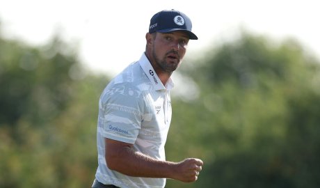 Bryson DeChambeau's remark to fan caught as Open crowd show stance on rule drama