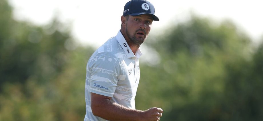 Bryson DeChambeau's remark to fan caught as Open crowd show stance on rule drama