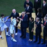 Argentina star 'snubs' Trump handshake in brutal World Cup final moment