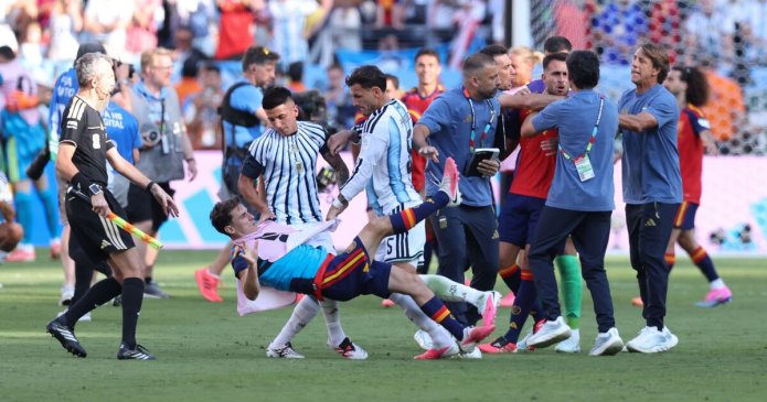 FIFA launch Argentina World Cup investigation as Spain players 'punched'
