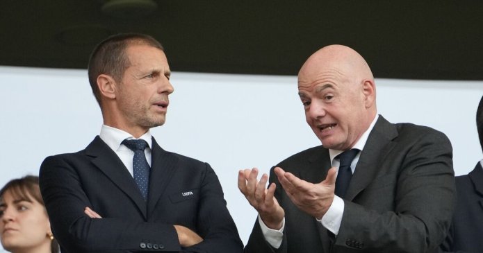 UEFA slam Gianni Infantino's plan to sell World Cup as bitter row reignites