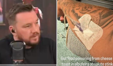 Jamie O'Hara hospitalised as ex-Premier League star suffers nightmare holiday