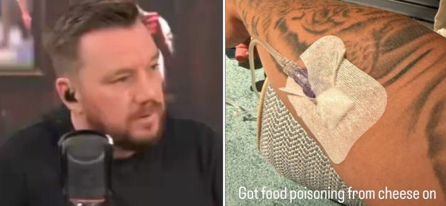 Jamie O'Hara hospitalised as ex-Premier League star suffers nightmare holiday