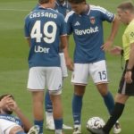 Como star suffers horror injury vs Liverpool as LFCTV forced to issue apology