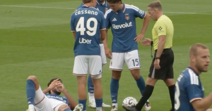 Como star suffers horror injury vs Liverpool as LFCTV forced to issue apology