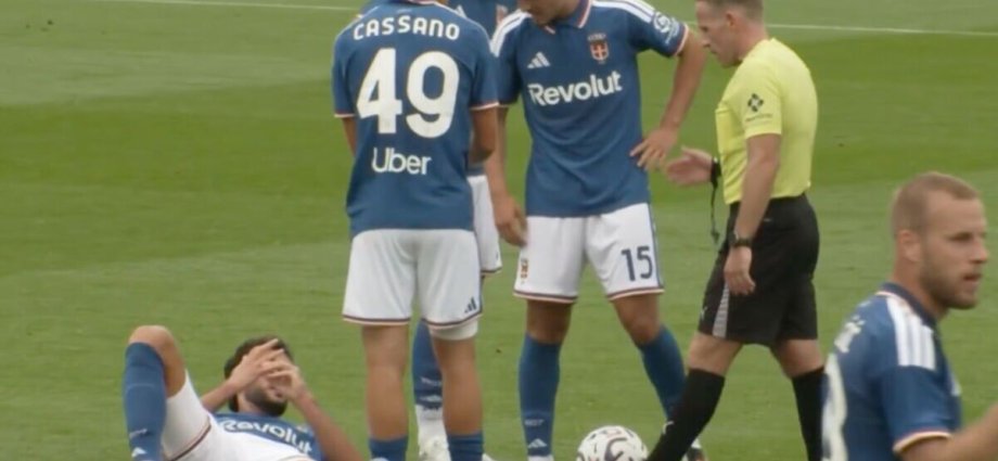 Como star suffers horror injury vs Liverpool as LFCTV forced to issue apology