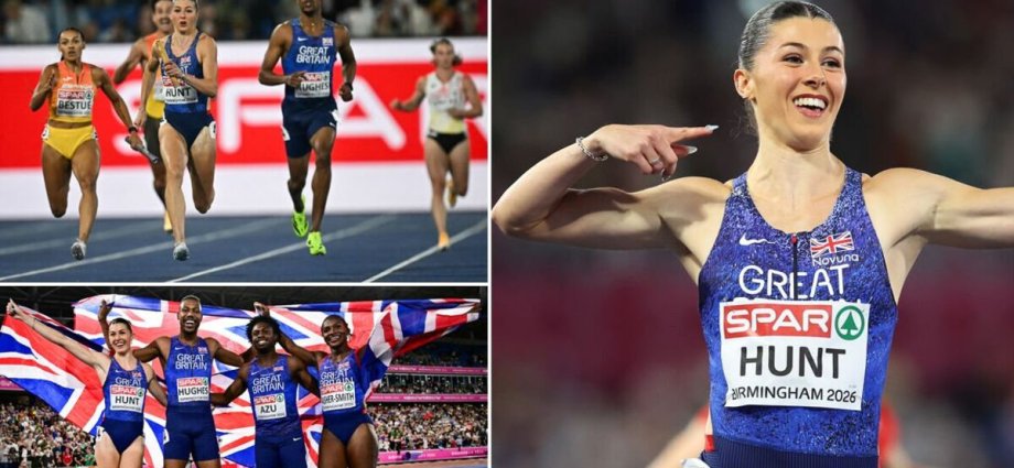 Amy Hunt gets dream ending to European Champs as Team GB star makes history
