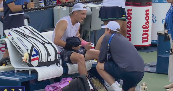 US Open title contender crashes out in latest shock after Novak Djokovic