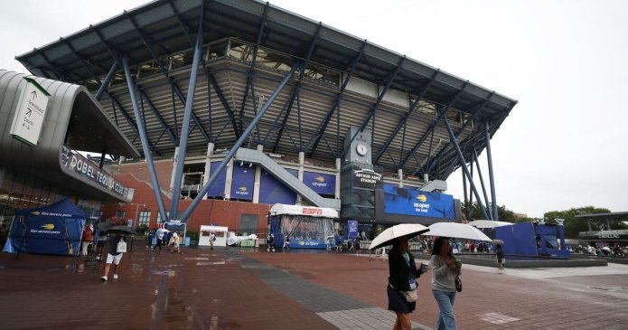 US Open matches delayed as Novak Djokovic takes action after heartbreaking loss