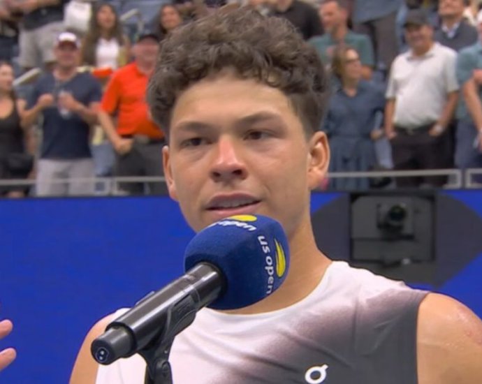 Ben Shelton baffled by awkward Annabel Croft incident after US Open win