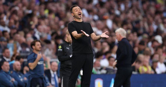 Tottenham's £220m mistake has just been exposed and left De Zerbi in big trouble