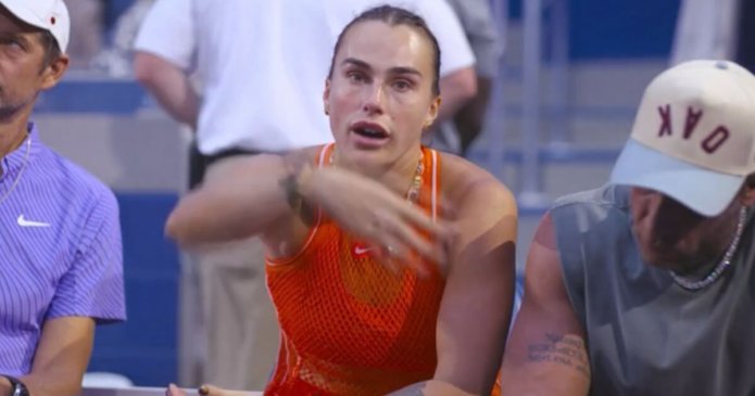 Aryna Sabalenka tells TV cameraman 'f*** off' immediately after losing US Open