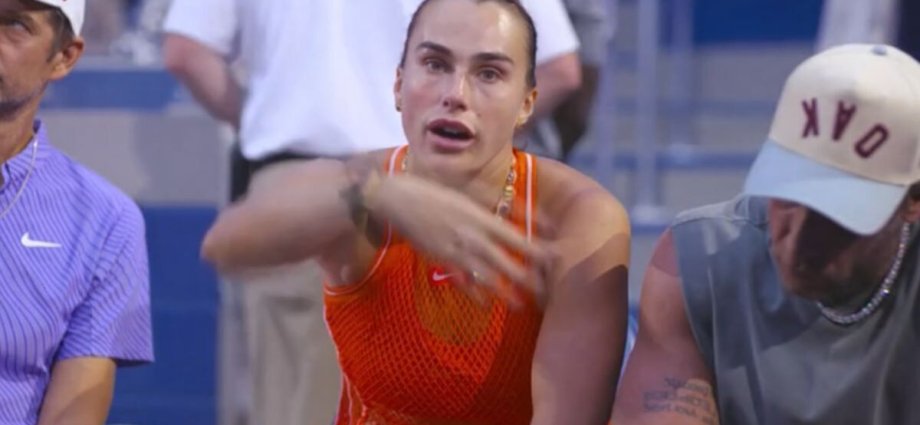 Aryna Sabalenka tells TV cameraman 'f*** off' immediately after losing US Open