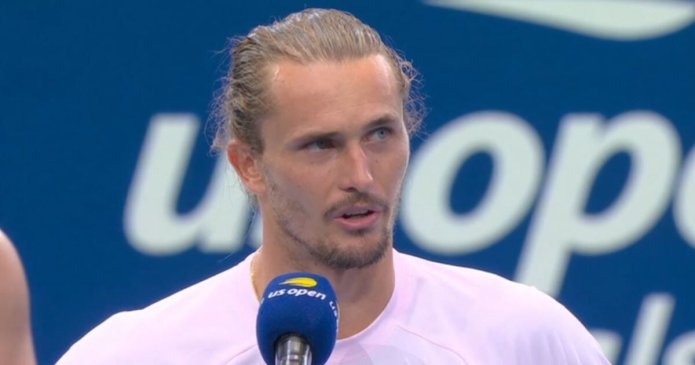 Alexander Zverev apologises immediately after winning US Open final